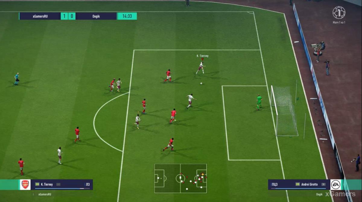 Скриншот игрового процесса FIFA Online 4