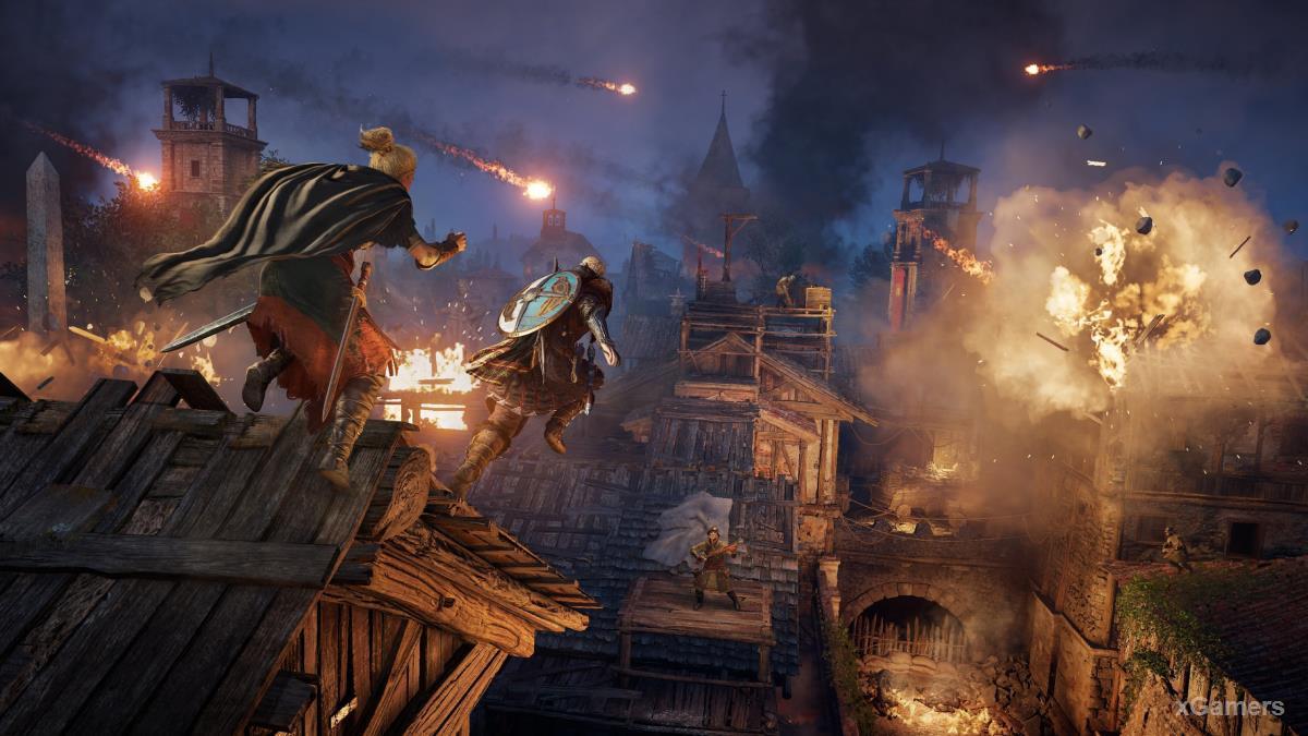 Скриншот Assassin’s Creed Valhalla «Осада Парижа»