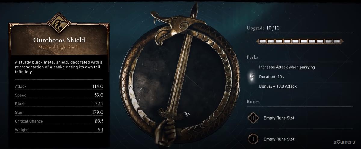 Щит Уробо́рос (Ouroboros Shield)