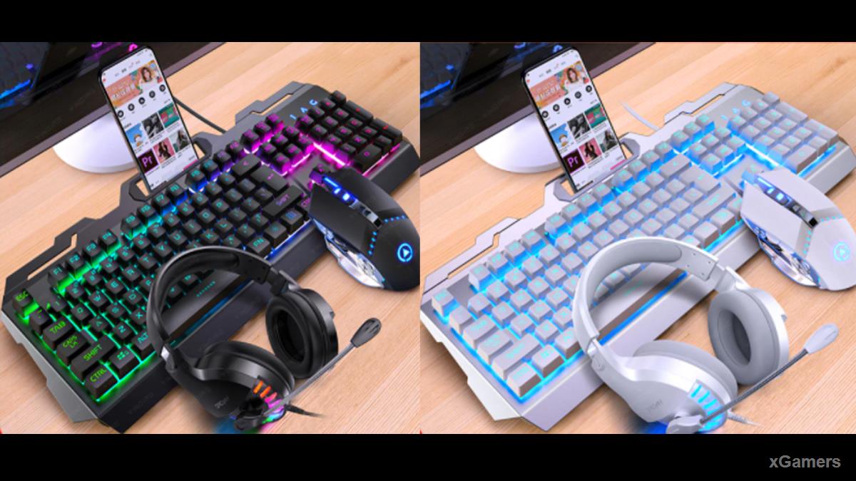 Игровой комплект – клавиатура, мышь и наушники