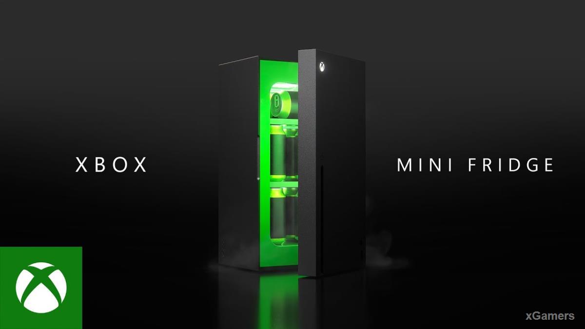 Уменьшенная адаптация Xbox Series X Mini-Fridge