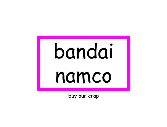 Новый логотип Bandai Namco