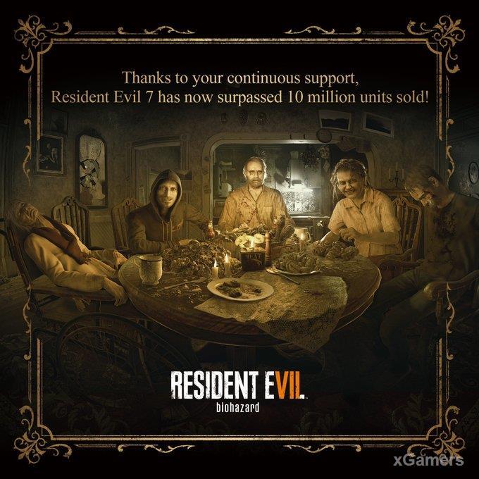 Resident Evil 7 – вторая самая продаваемая игра