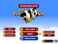 Flying Cookie Quest - флеш онлайн игра без регистрации