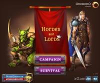 Hordes and Lords - играть флеш онлайн, игра без регистрации