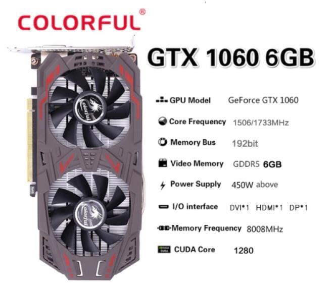GTX 1060 6 GB от ColorFul