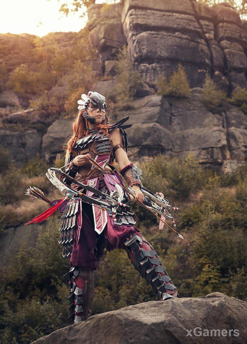 Косплей Aloy (Элой) из Horizon 