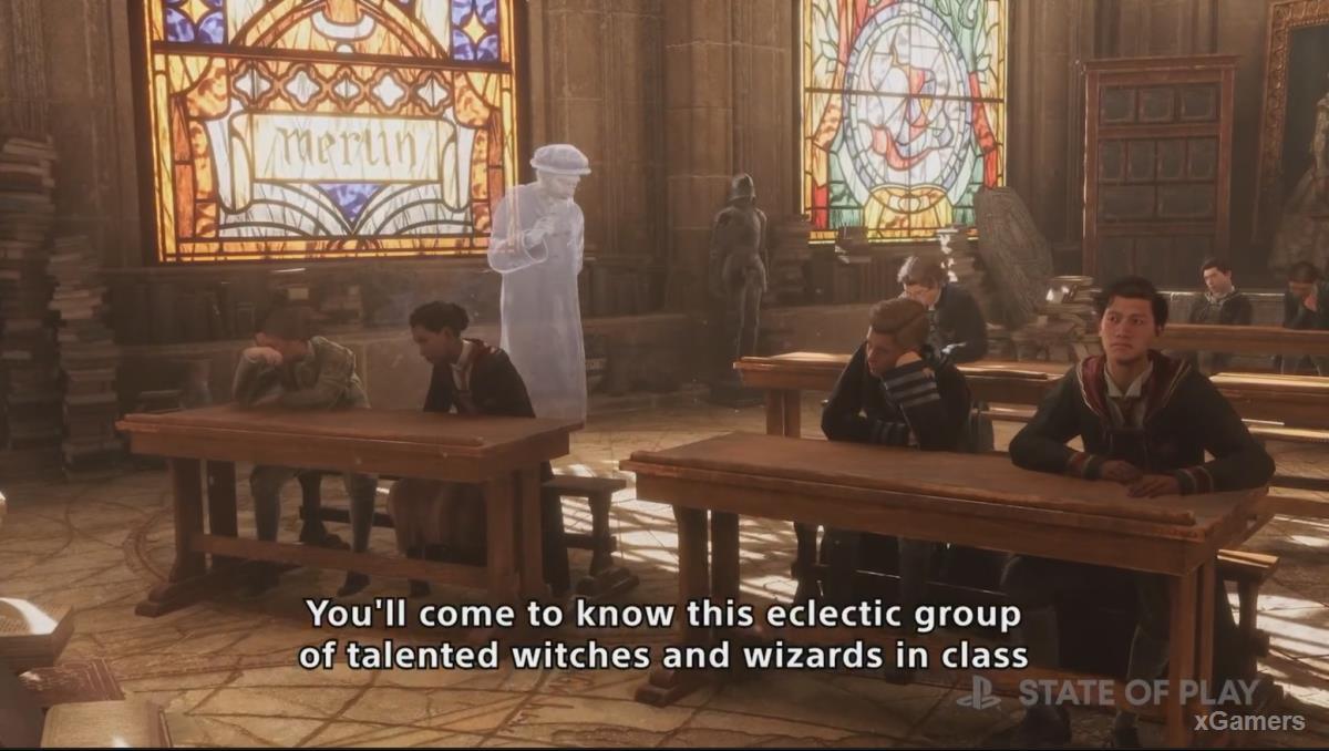 Заклинания и преподаватели Hogwarts Legacy