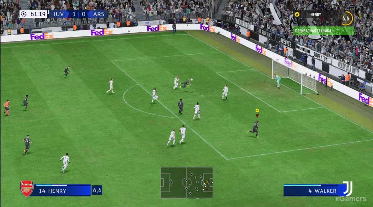 FIFA 23 Интересная Карьера за игрока Тьерри Анри