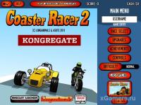 Coaster Racer 2 - флеш онлайн игра без регистрации