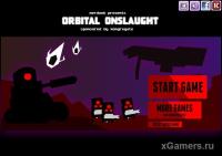 Orbital Onslaught - флеш онлайн игра без регистрации