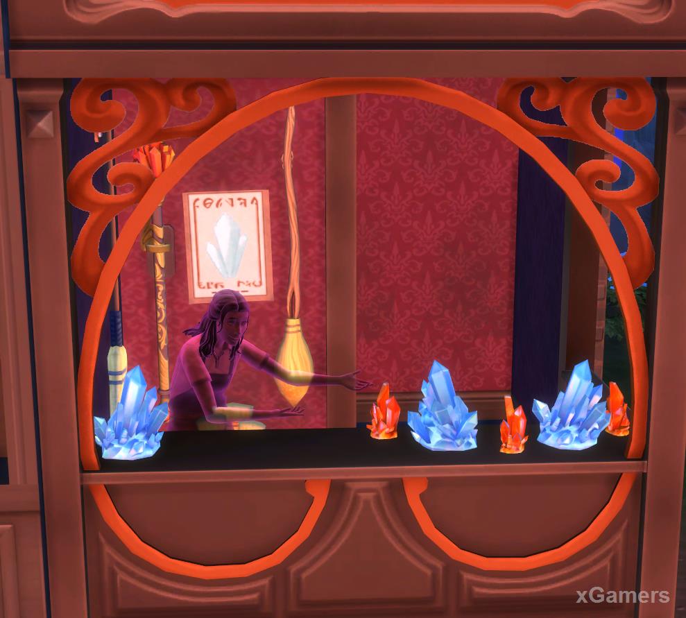 Метла в игре Sims 4 - для телепортации в нужную точку