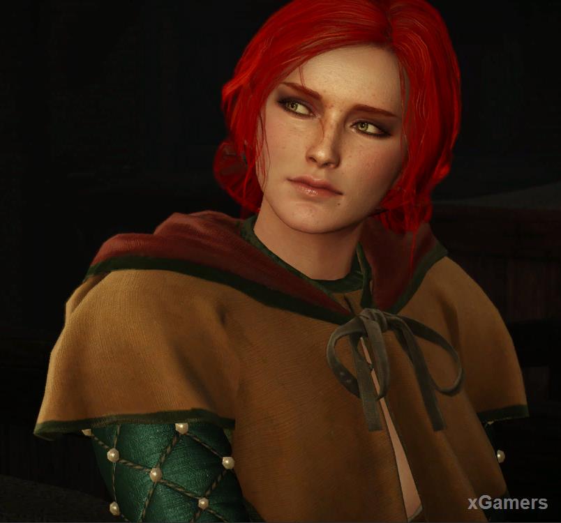 Трисс Меригольд в игре The Witcher 3