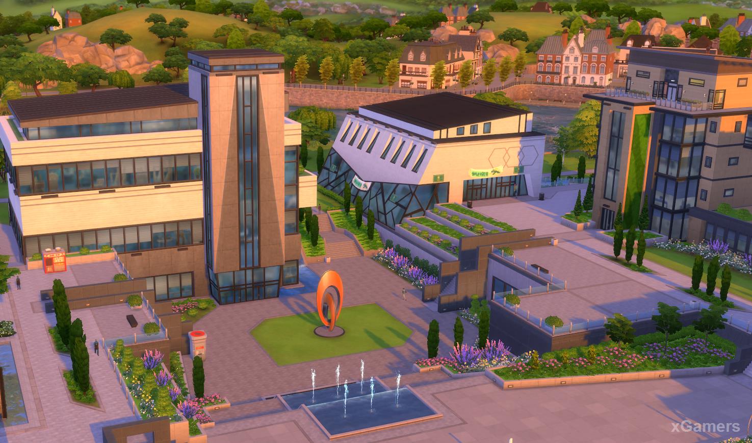 Институт «Фоксбери» - The Sims 4 