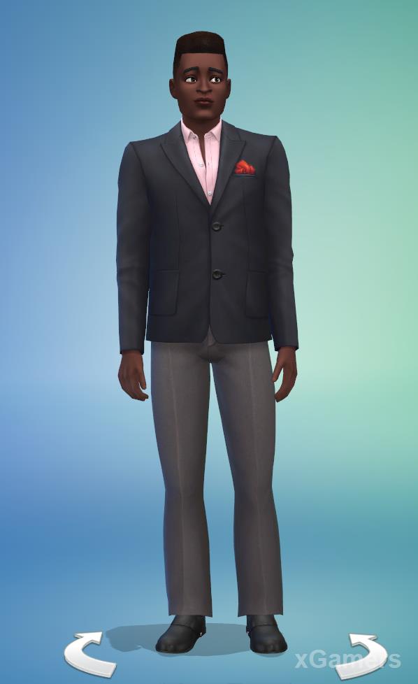 Новая одежда при создании персонажа в игре The Sims 4