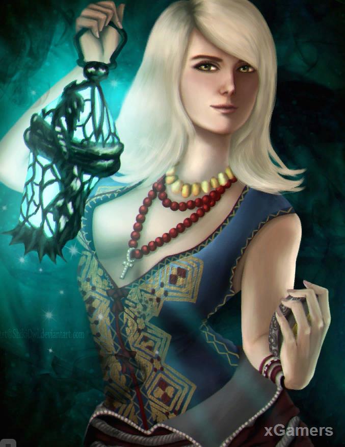 Ведьмак 3: Кейра Мец - внешний вид и характер