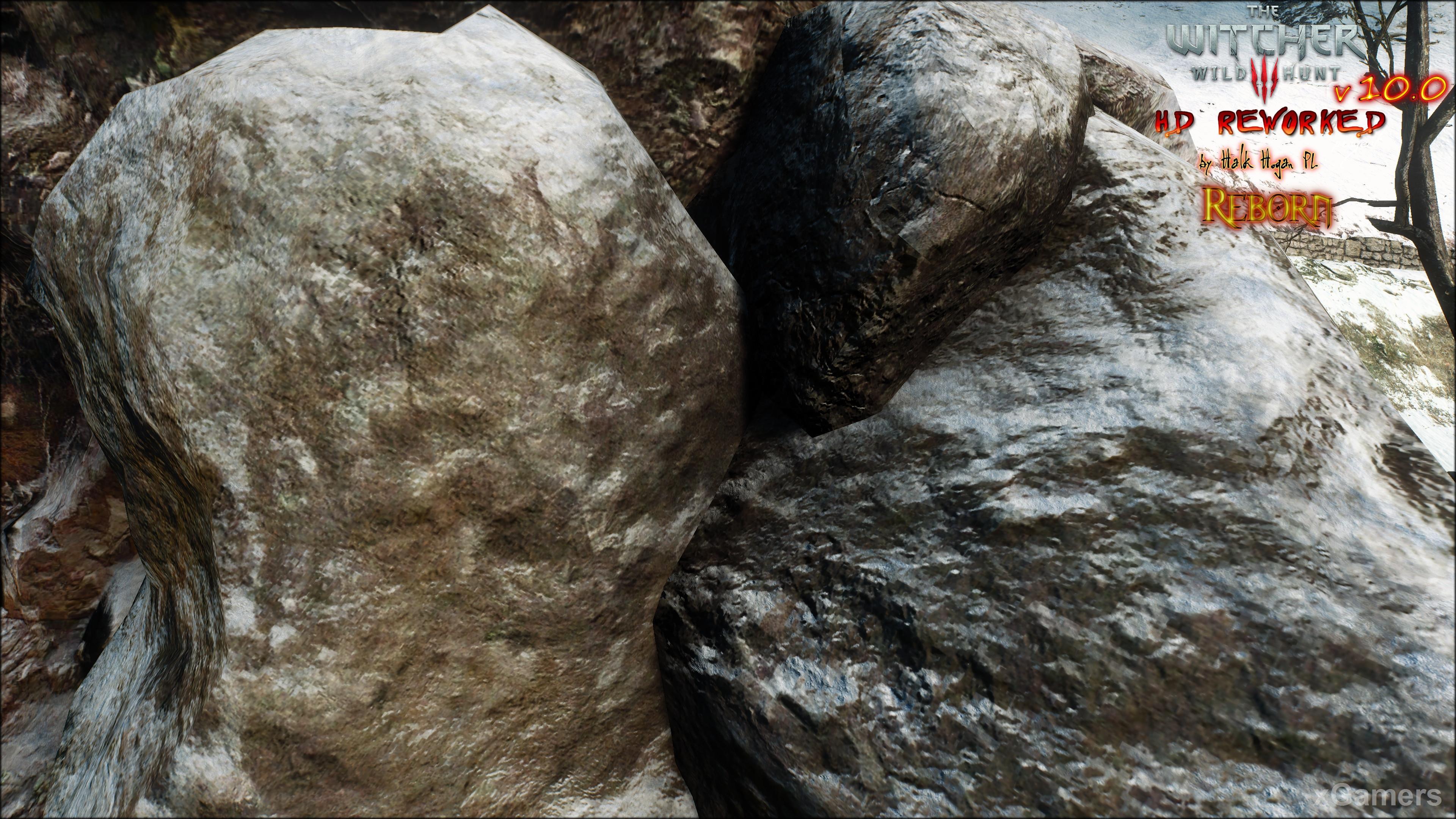 Отображение камней в The Witcher 3 HD Reworked Project