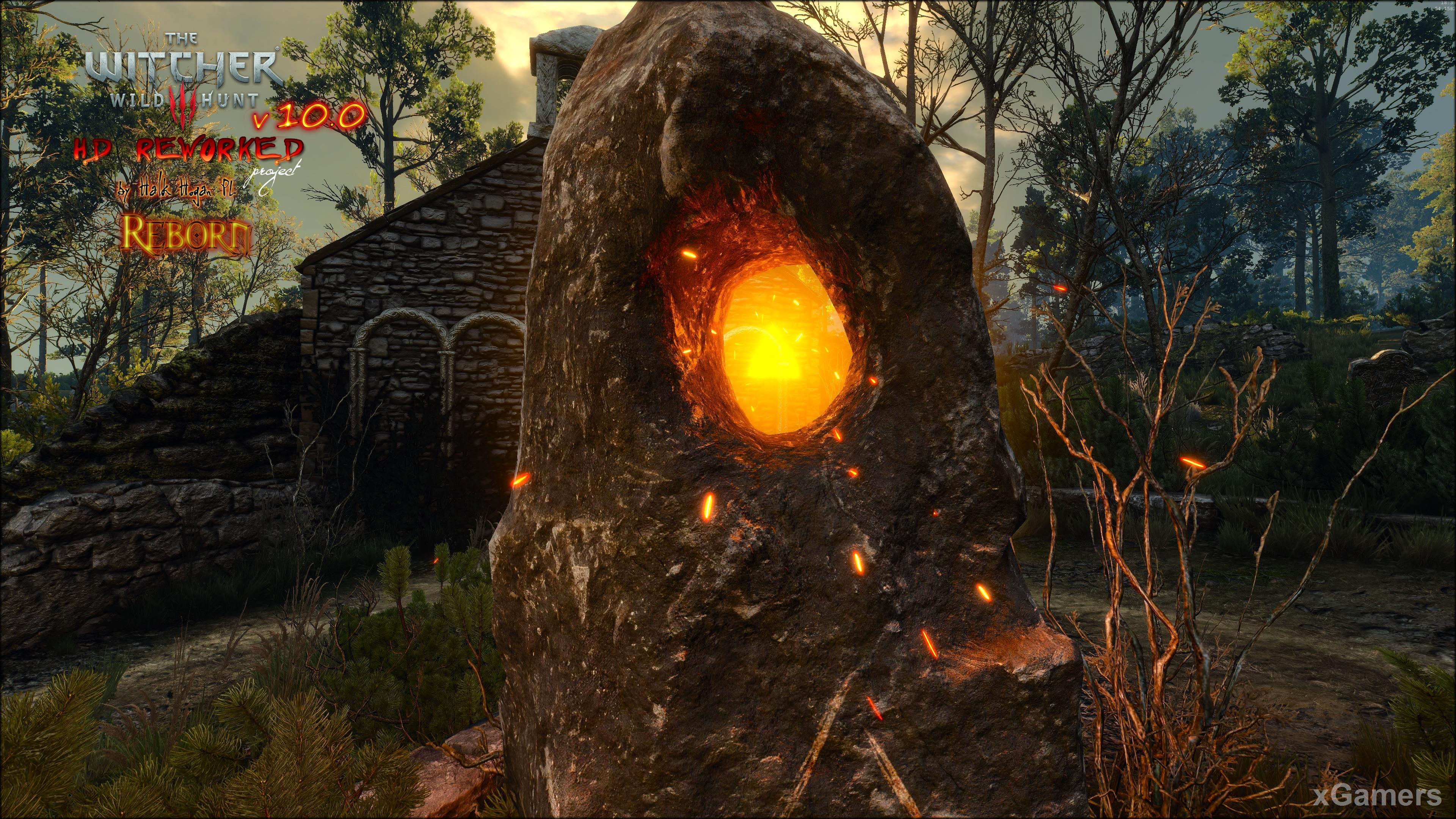 Более четкие текстуры в The Witcher 3 HD Reworked Project