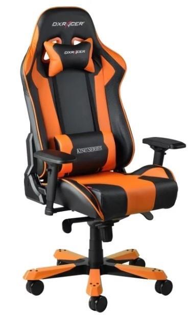 DXRacer King OH/KS06 - c Удобными подушками для спины и шеи (стандартного прямоугольного вида)