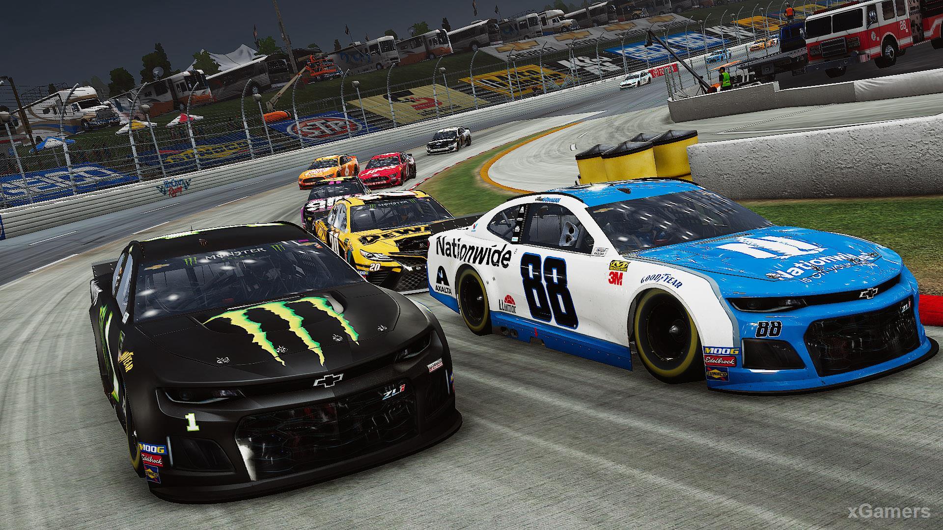 NASCAR Heat 4 - официальная игра самых скоростных гонок в Америке