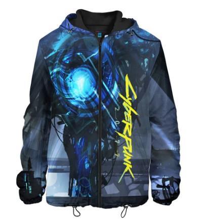 Мужская куртка 3D CYBERPUNK 2077