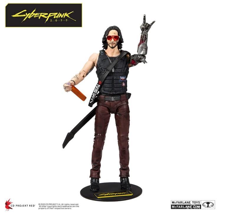 McFarlane Toys Cyberpunk 2077 Johnny Silverhand Action Figure