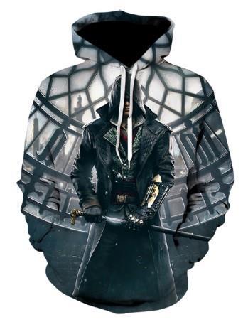 Толстовка с 3D принтом для фанатов Assassins Creed