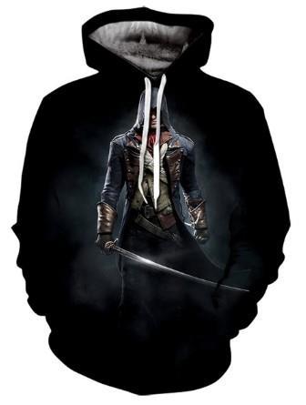 Толстовка с 3D принтом - Assassins Creed