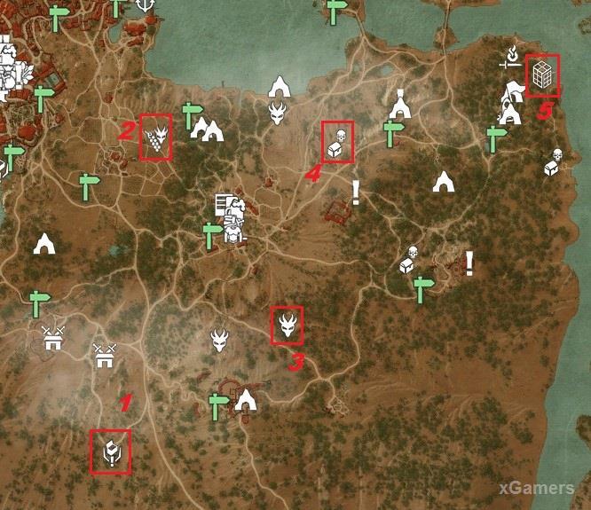 Винные войны: Бельгаард - точки которые необходимо постить