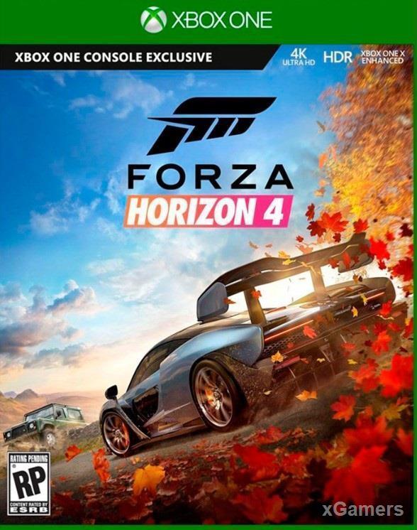 Forza Horizon 4 - одна из лучших эксклюзивных игр для xbox
