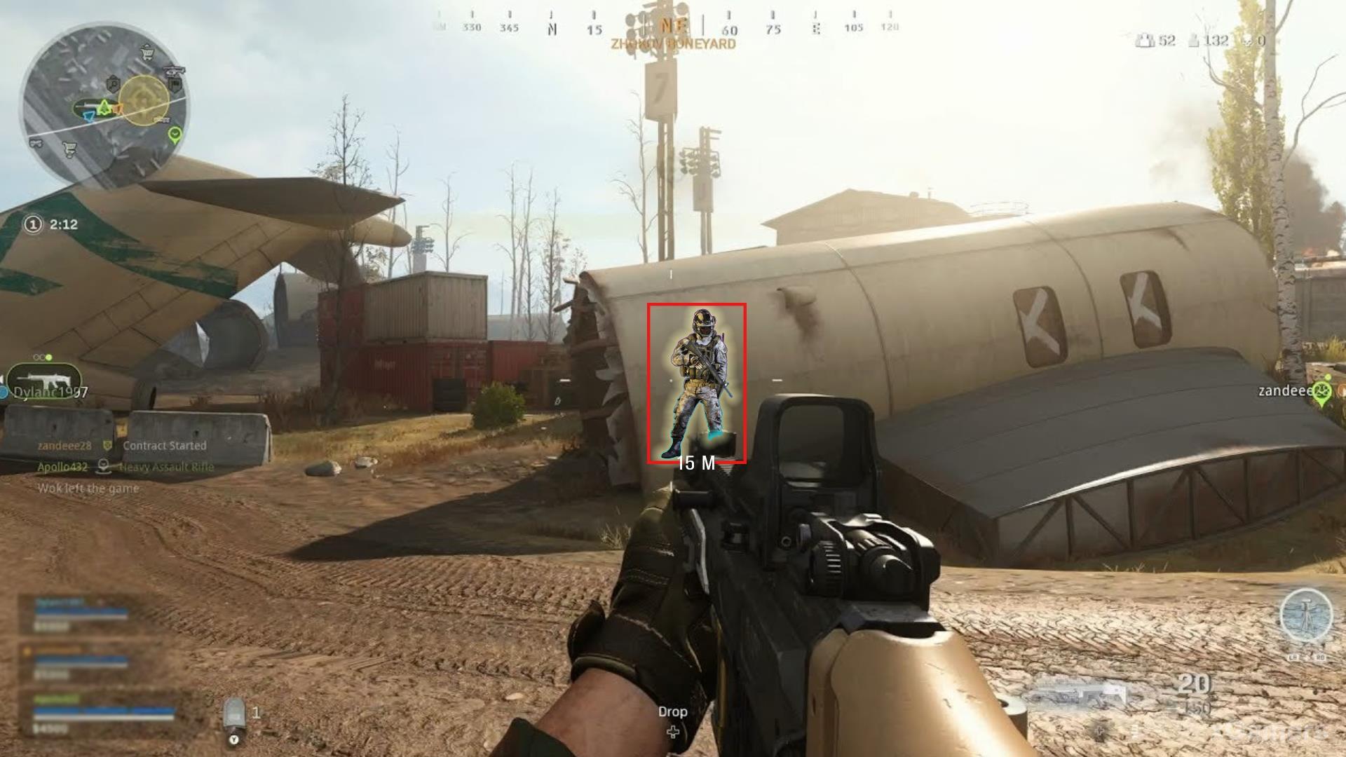 Использование читов в Call of Duty: Modern Warfare