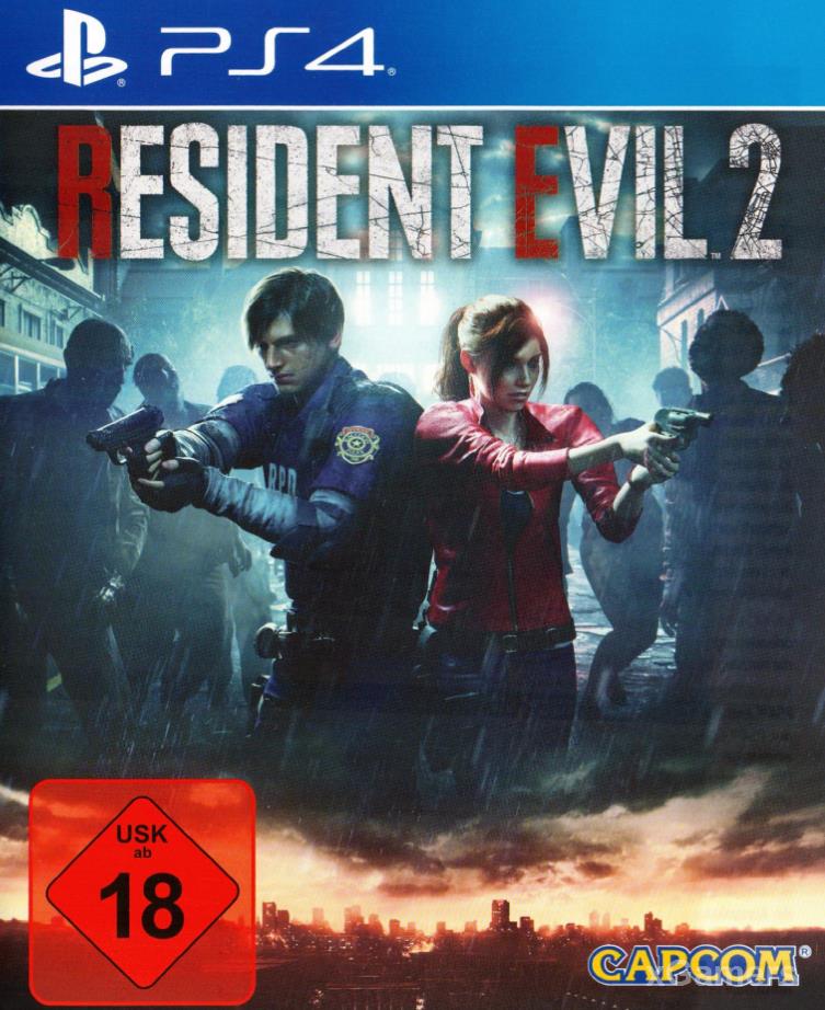 Resident Evil 2 - одна из лучших игр Ужасов для PS4