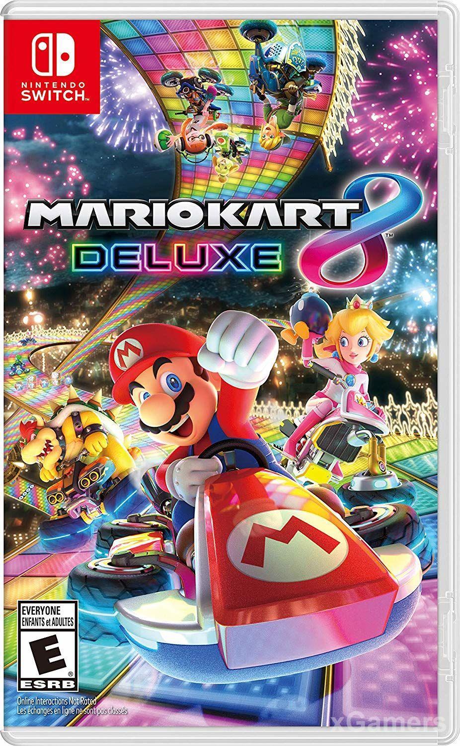 Mario Kart 8 Deluxe - одна из лучших аркадных гонок для Switch
