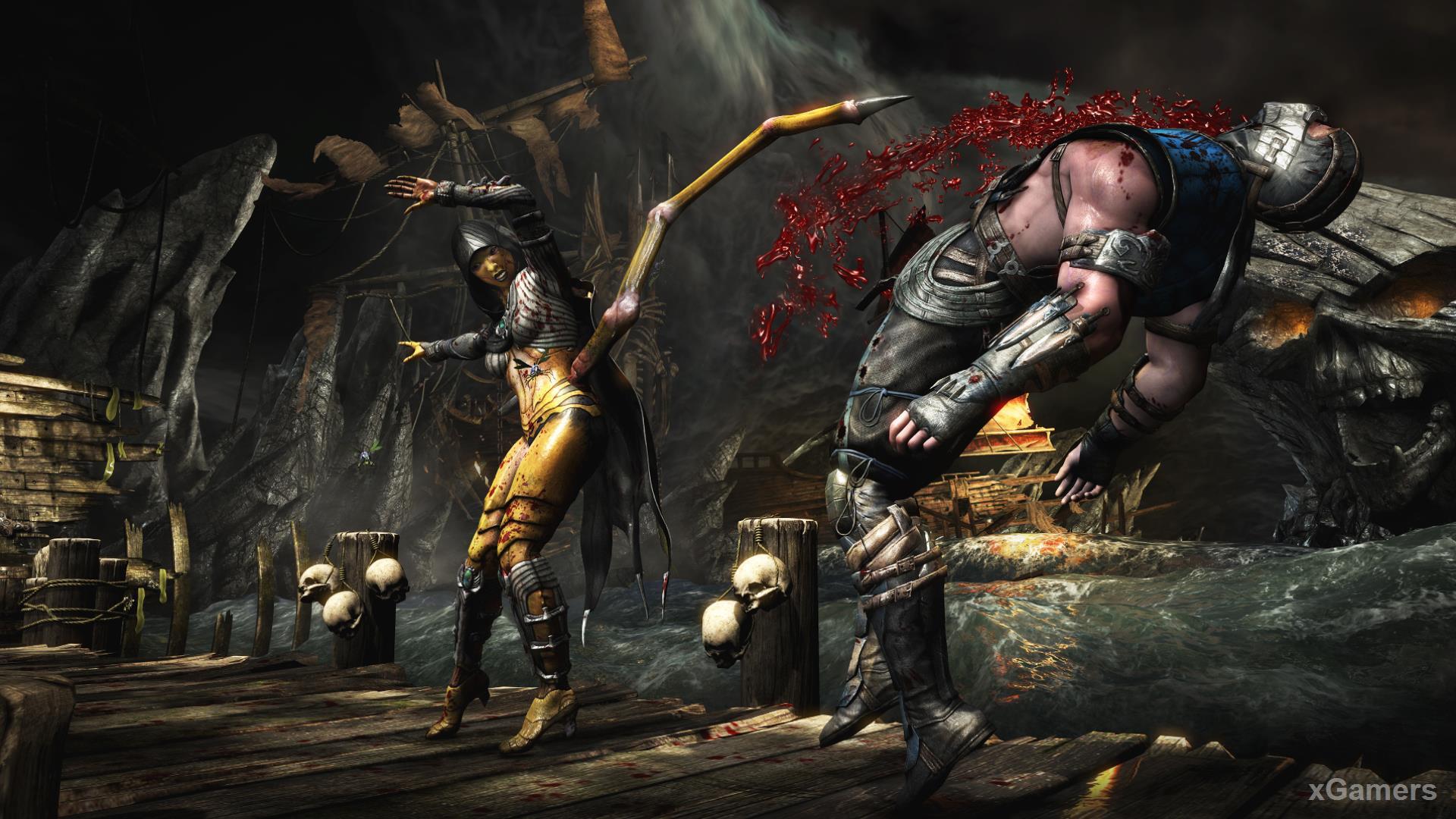 Mortal Kombat X - одни из лучших игр на двоих 