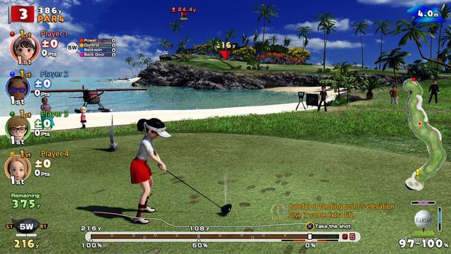 Everybody s Golf - совместная игра в гольф