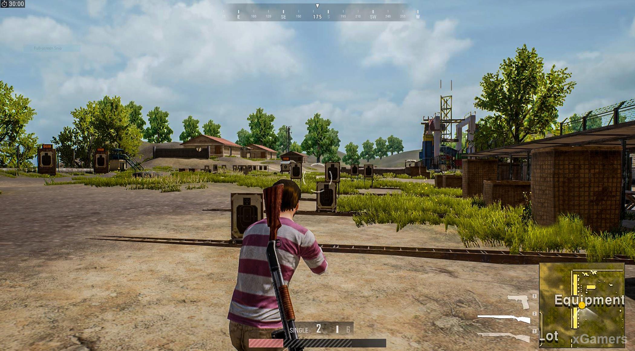 PUBG Lite: использование упрощенных элементов графики