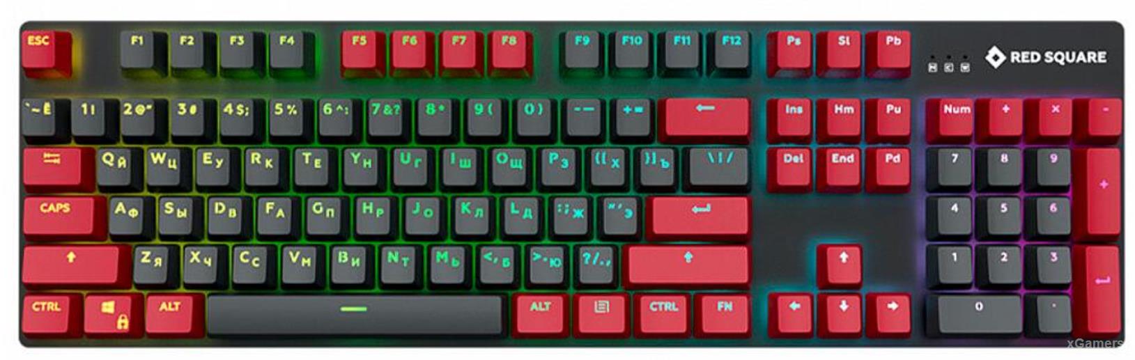 Red Square Keyrox - полноразмерная механическая клавиатура Red Square