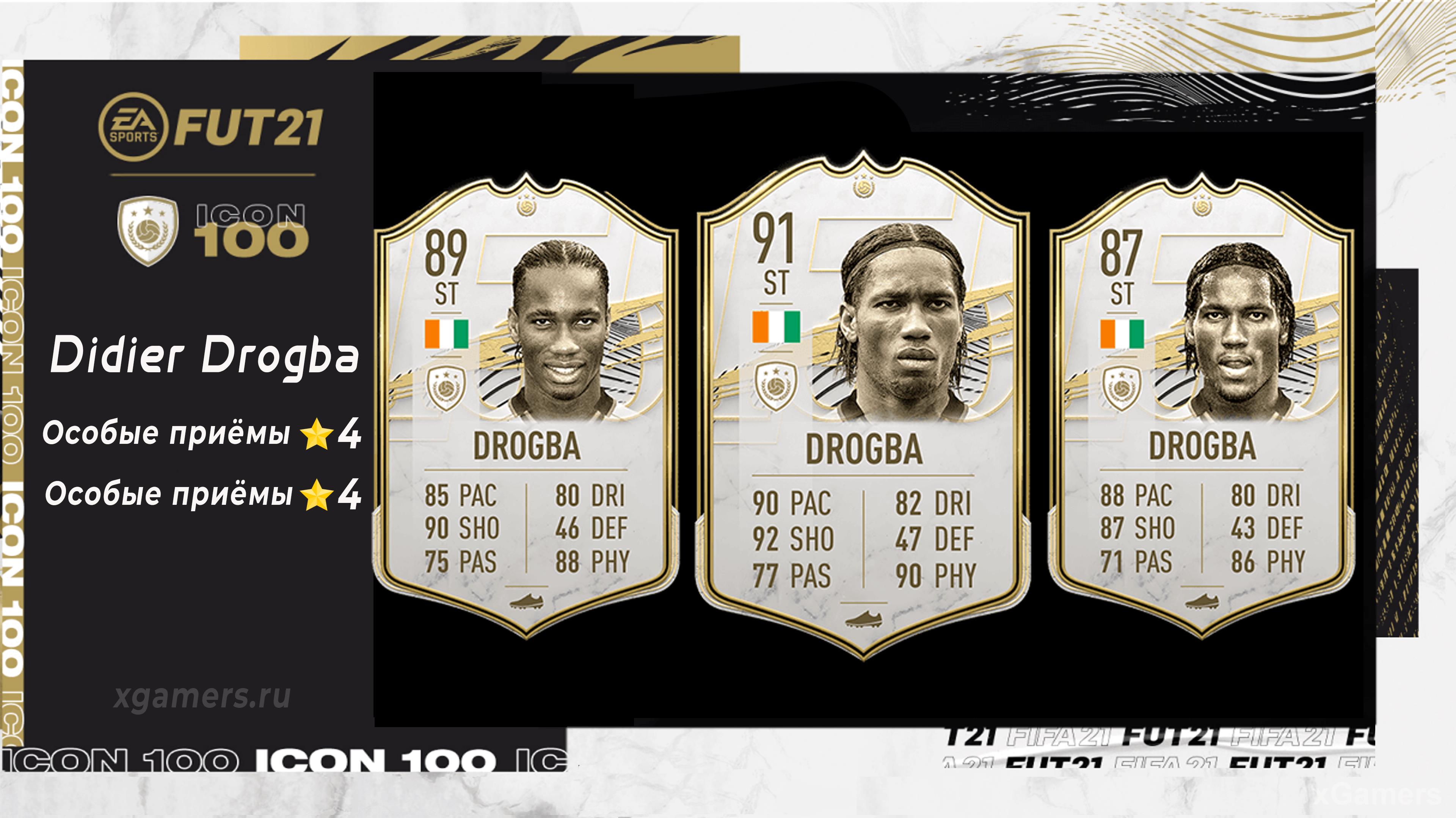 Карточка Didier Drogba - Fifa 21