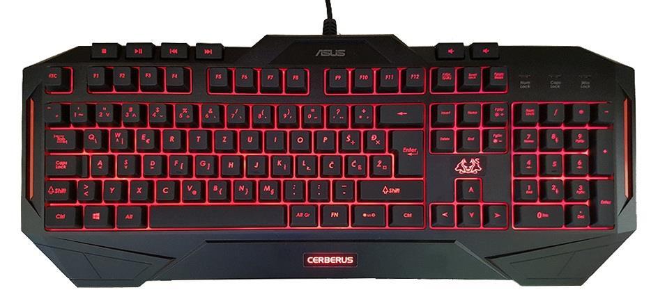 ASUS Cerberus Keyboard Black USB