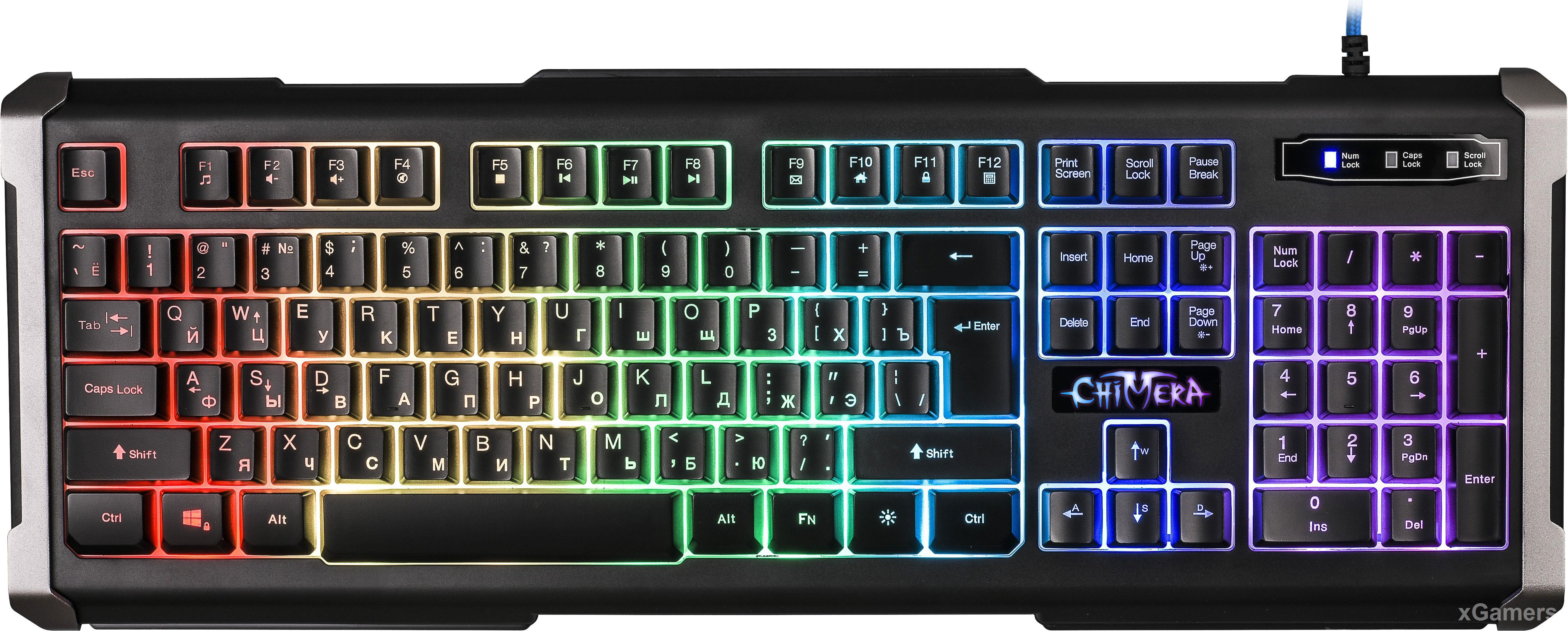 Defender Chimera GK-280DL - надежная бюджетная клавиатура