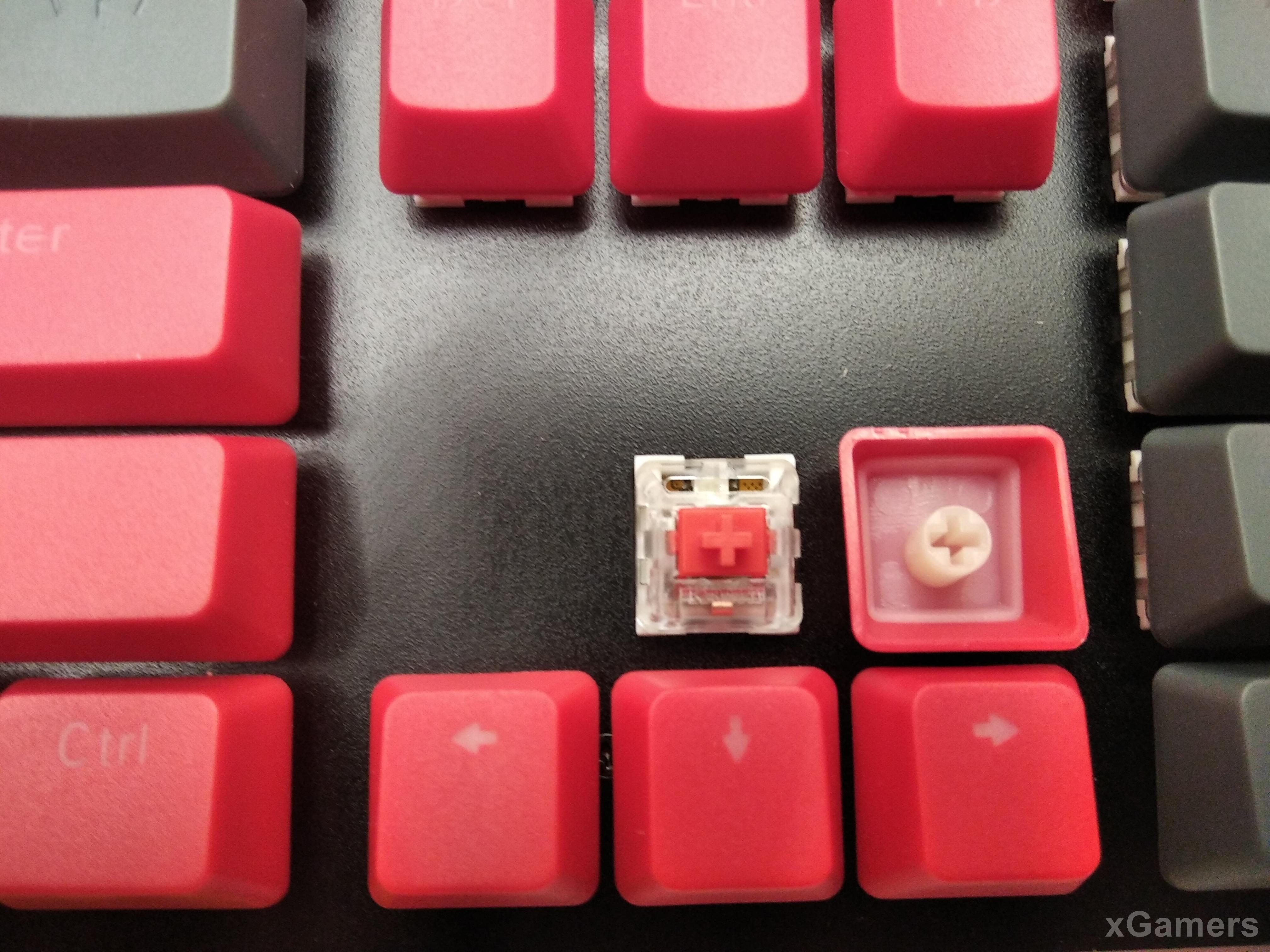 Кейкапы клавиатуры: Red Square Keyrox
