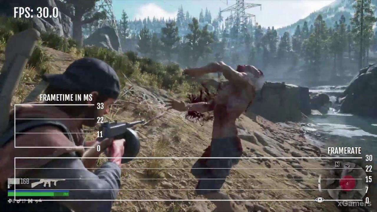 Days Gone 30 - FPS при игре на 1080p