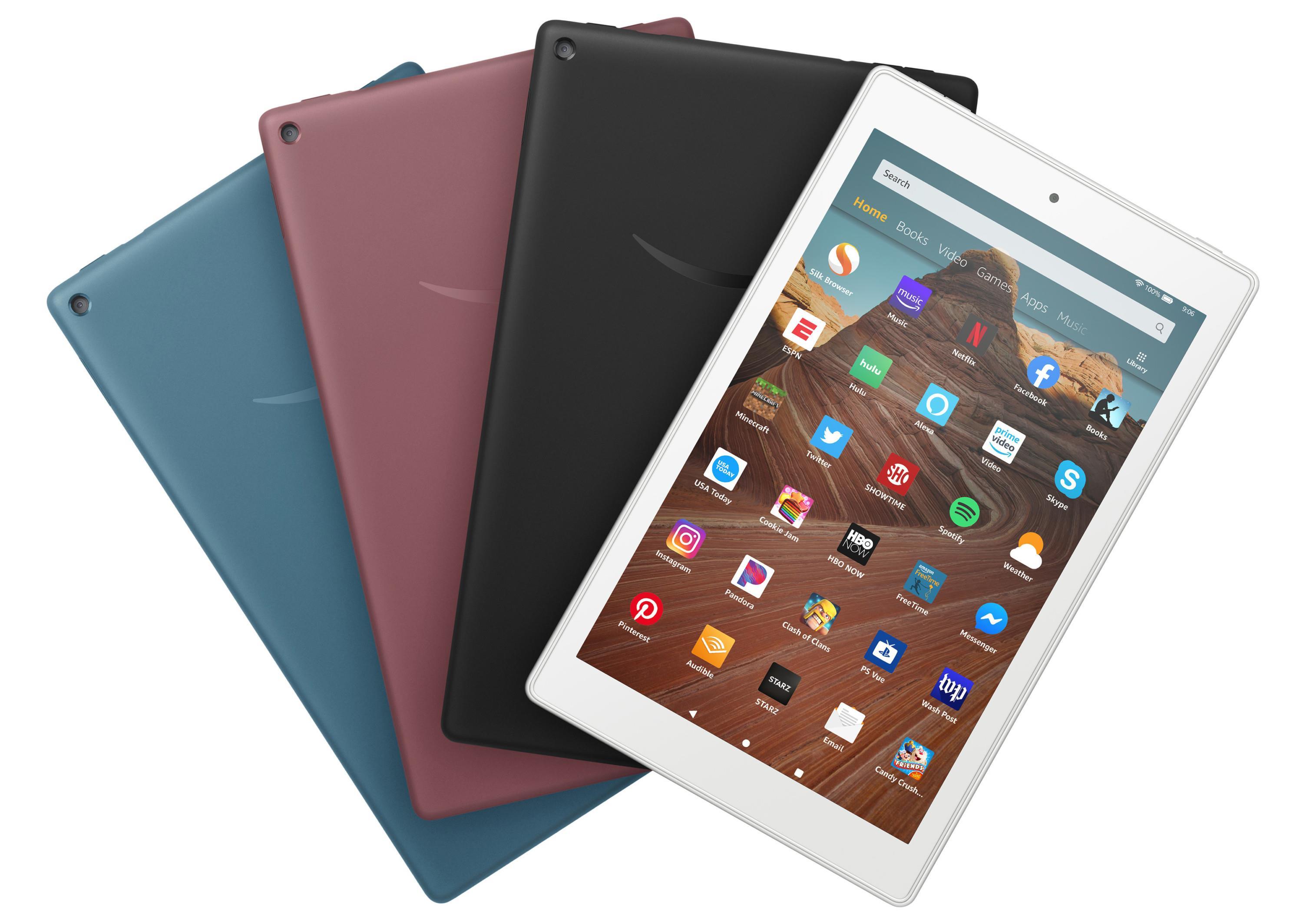 Fire HD 10 - Лёгкий и практичный в использовании планшет