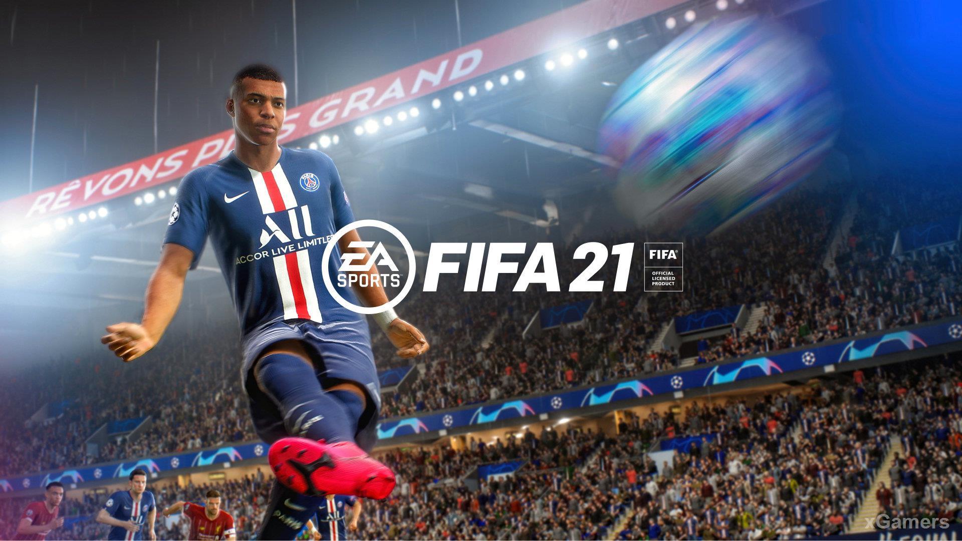 Постер игры FIFA 21