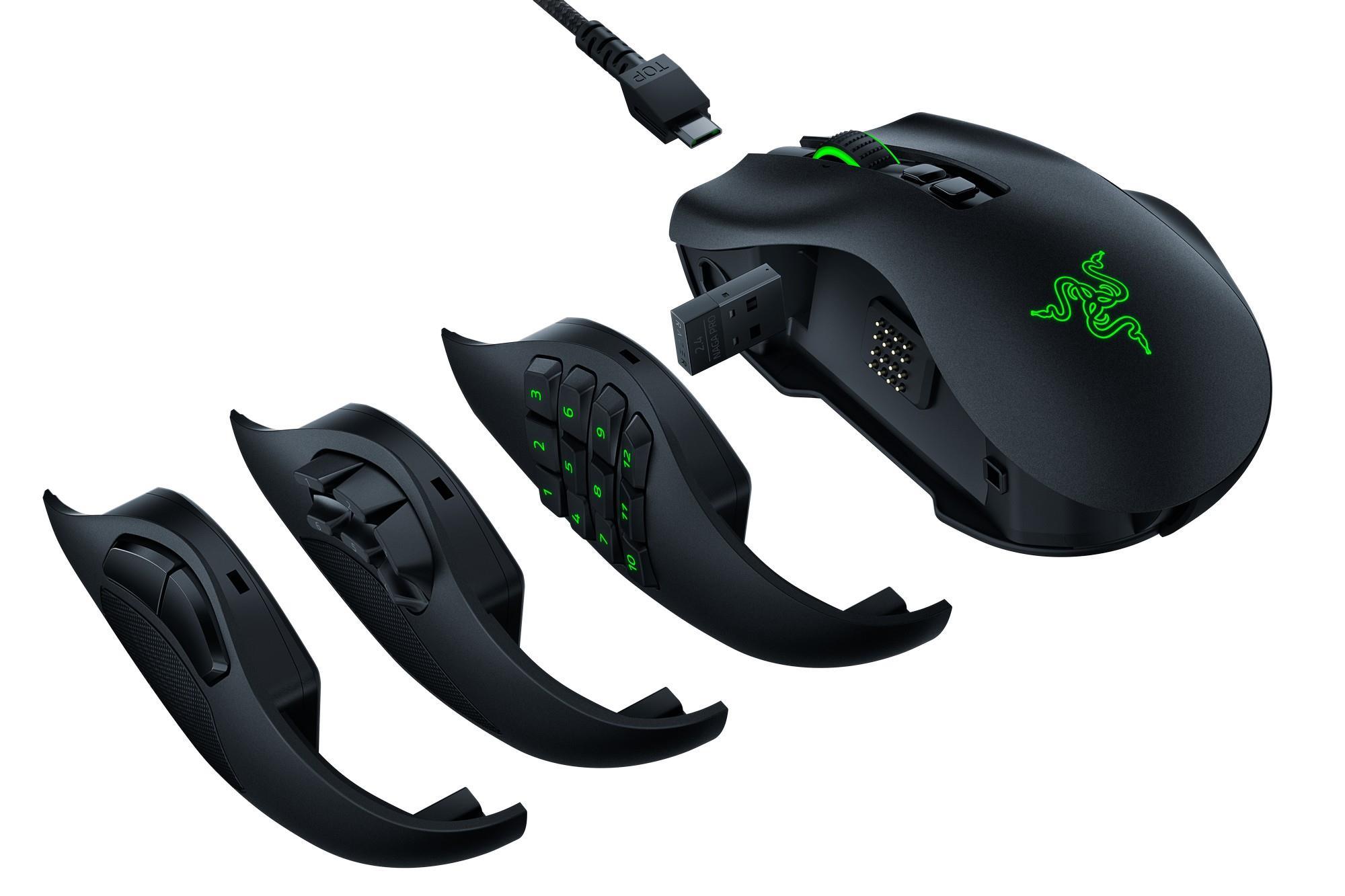 Razer Naga Pro - мышь со сменными панелями