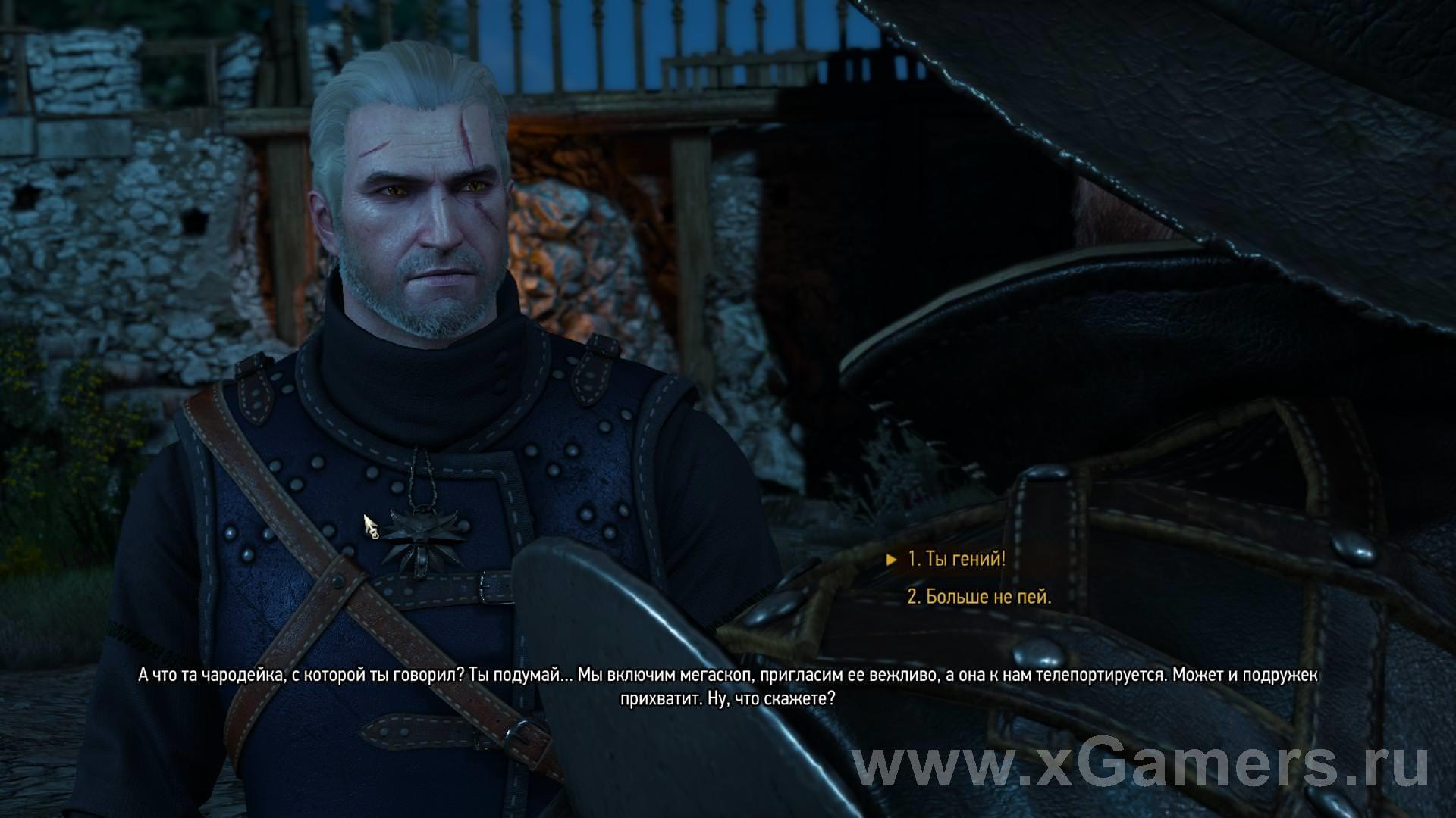 "В гостях хорошо, а дома лучше" в игре The Witcher 3 Wild Hunt