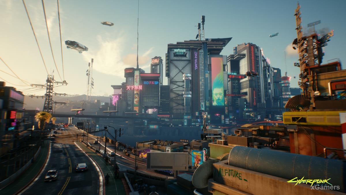 Официальный скриншот от разработчиков в  Cyberpunk 2077