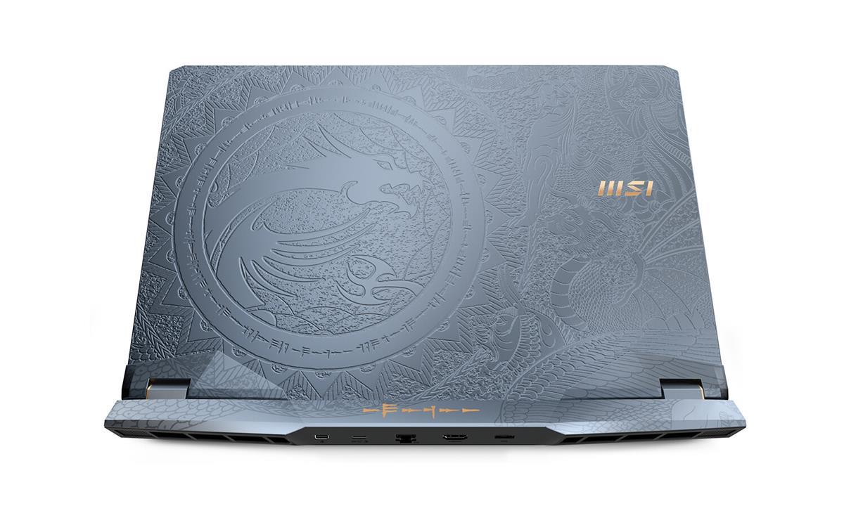 Внешний вид ноутбука MSI GE76 Raider Dragon Edition Tiamat