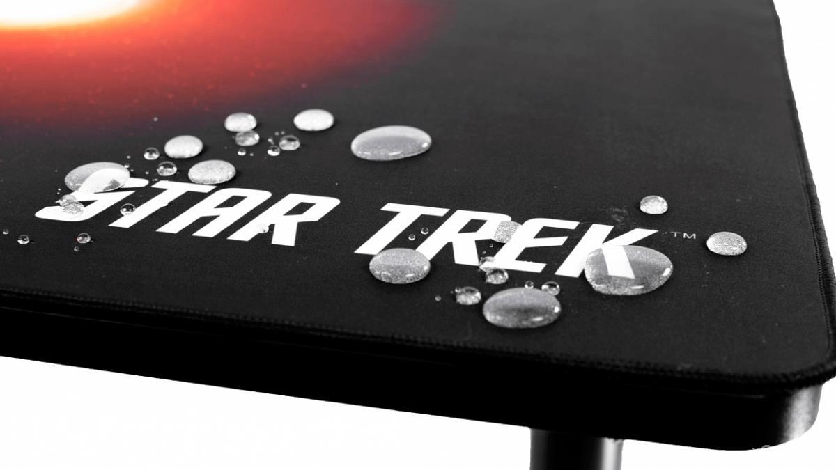 Пример внешнего вида столешницы Arozzi Arena Leggero Star Trek edition
