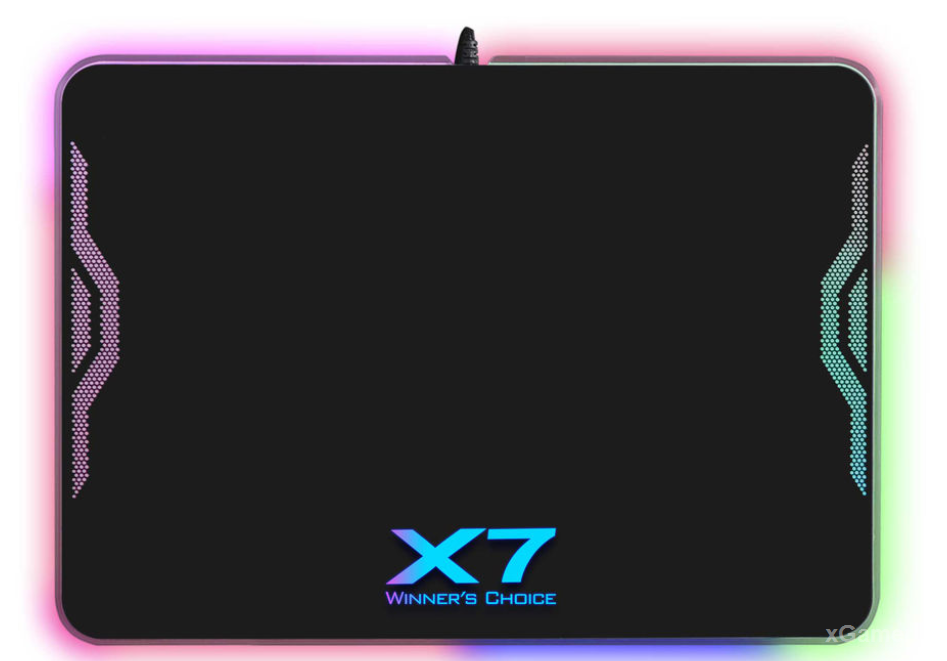 Коврик A4tech XP-50N для мышки и клавиатуры с RGB 